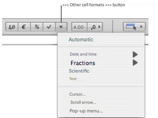 APPLE NUMBERS - Using a checkbox and other control formats - 2