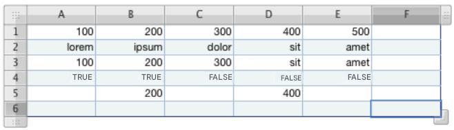 APPLE NUMBERS - Examples - 1