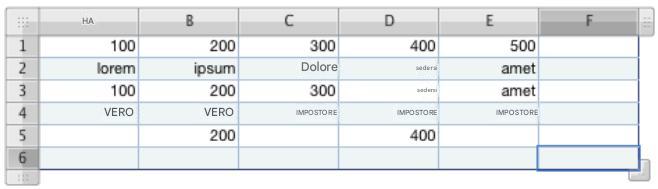 APPLE NUMBERS - Esempi - 1