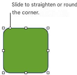 APPLE NUMBERS - Modifying a rounded rectangle - 1