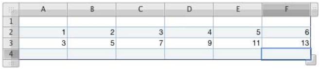 APPLE NUMBERS - Remarques - 1