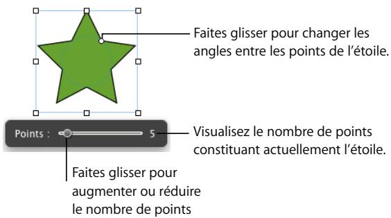 APPLE NUMBERS - Modification d'une étoile - 1