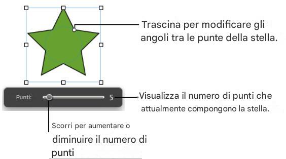 APPLE NUMBERS - Modificare una stella - 1