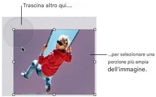 APPLE NUMBERS - Per eliminare elementi non necessari: - 2