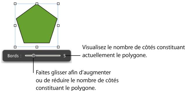 APPLE NUMBERS - Modification d'un polygone - 1