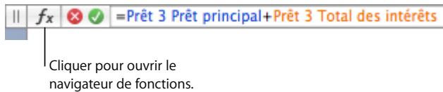 APPLE NUMBERS - Outils de formule - 4