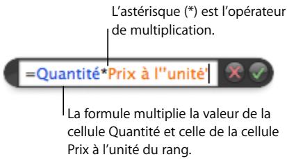 APPLE NUMBERS - Visite guidée de l'utilisation des formules - 2