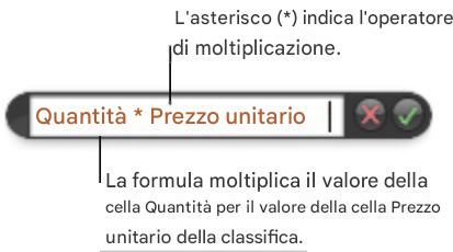 APPLE NUMBERS - Visita guidata all'utilizzo delle formule - 2