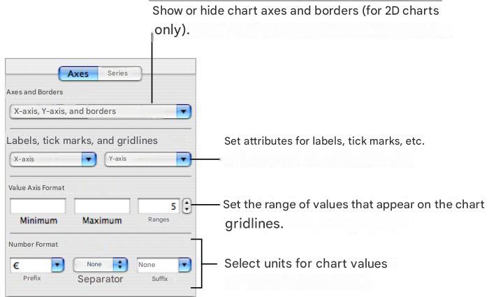 APPLE NUMBERS - Adding axis labels and tick marks - 1
