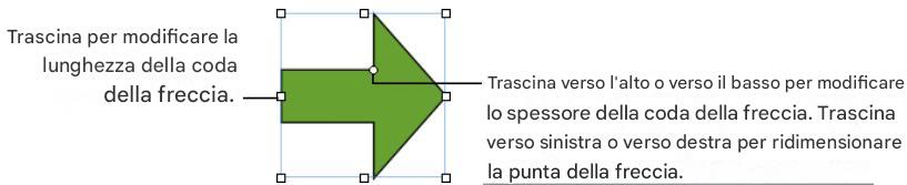 APPLE NUMBERS - Modifica frecce singole e doppie - 1