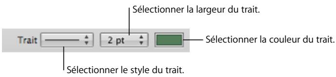 APPLE NUMBERS - Modification du style des cordures - 1