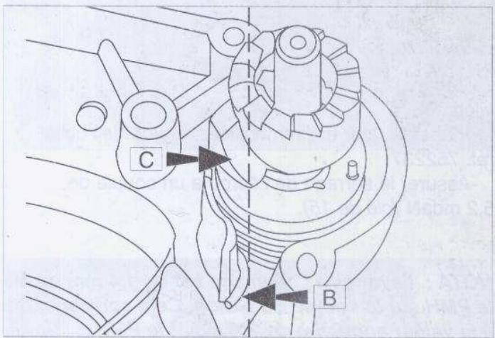 PEUGEOT XP6 SUPERMOTARD - POSE DE L'ARBRE DE KICK ET DU COUVERCLE D'EMBRAYAGE - 2
