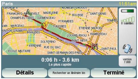 TOMTOM GO 720 - Touchez Rue et numéro de rue. - 5