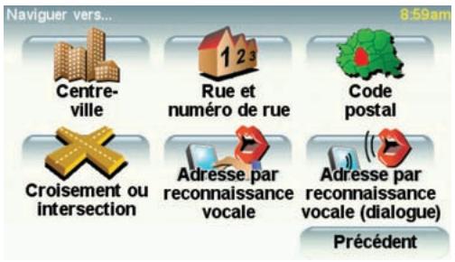 TOMTOM GO 720 - Planification d'un trajet à l'aide de la reconnaissance vocale - 3