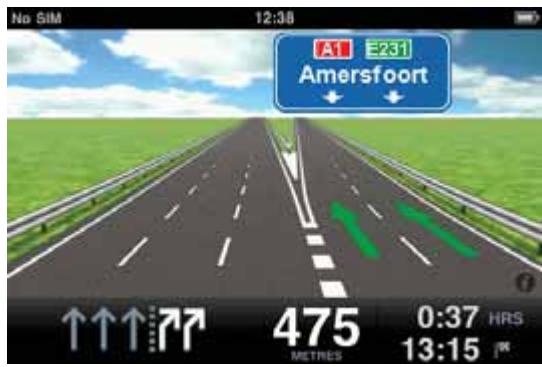 TOMTOM APP - Guidage avancé sur voie - 1