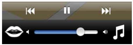 TOMTOM APP - Régler le volume de la musique - 1