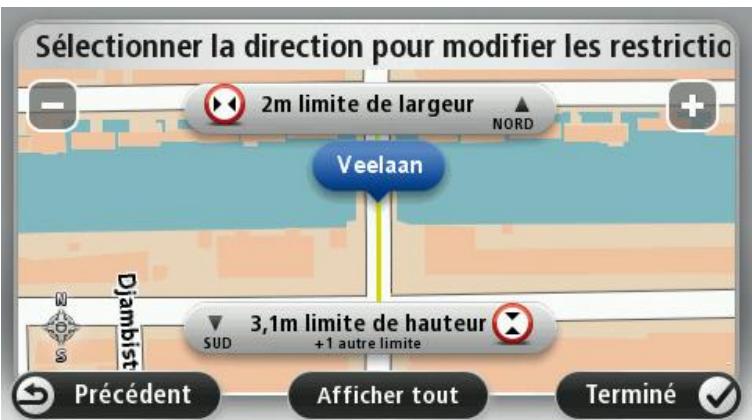 TOMTOM PRO 5150M TRUCK LIVE - (Dé)bloquer la rue pour les poids lourds - 4