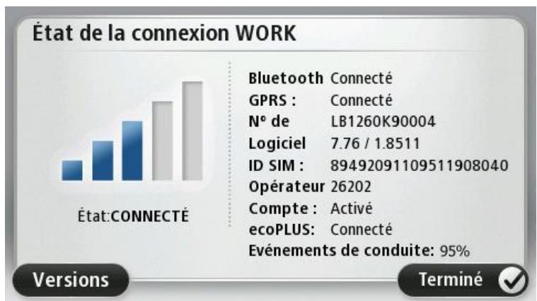 TOMTOM PRO 5150M TRUCK LIVE - État de connexion - 1