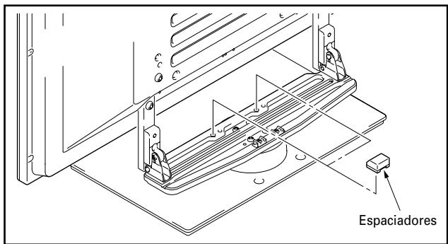 PIONEER PDK-TS05 - Colocacion de los espaciadores. - 1