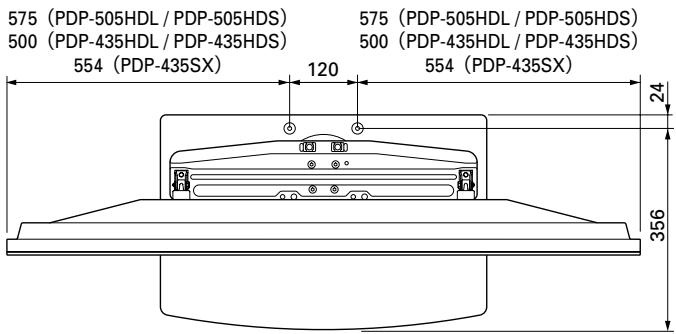 PIONEER PDK-TS05 - 床固定取付位置(下圖はスビ一力一な) - 1