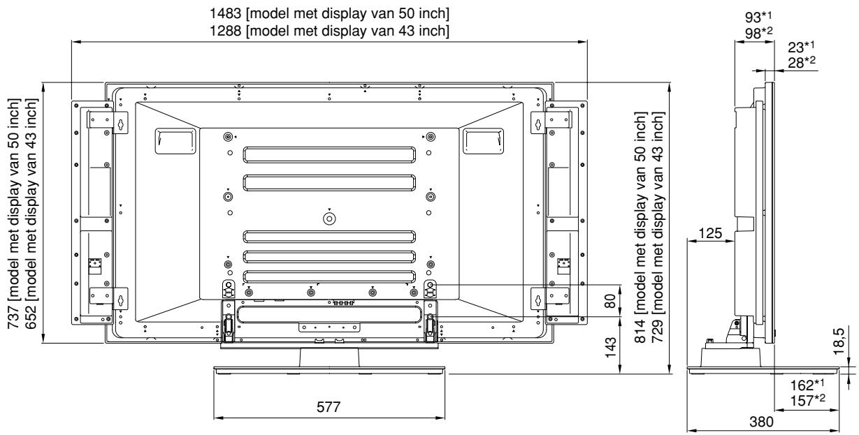 PIONEER PDK-TS05 - Bij hetplaatsen van de speakers PDP-S25-LR of PDP-S26-LR - 2