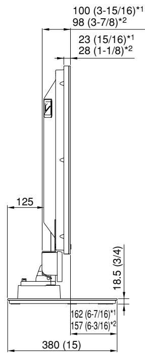 PIONEER PDK-TS05 - When installing speakers at the bottom of the plasma display - 2