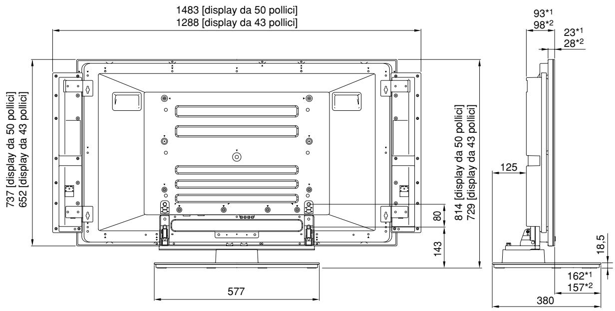 PIONEER PDK-TS05 - Altoparlanti istallati ai lati del display a plasma - 1