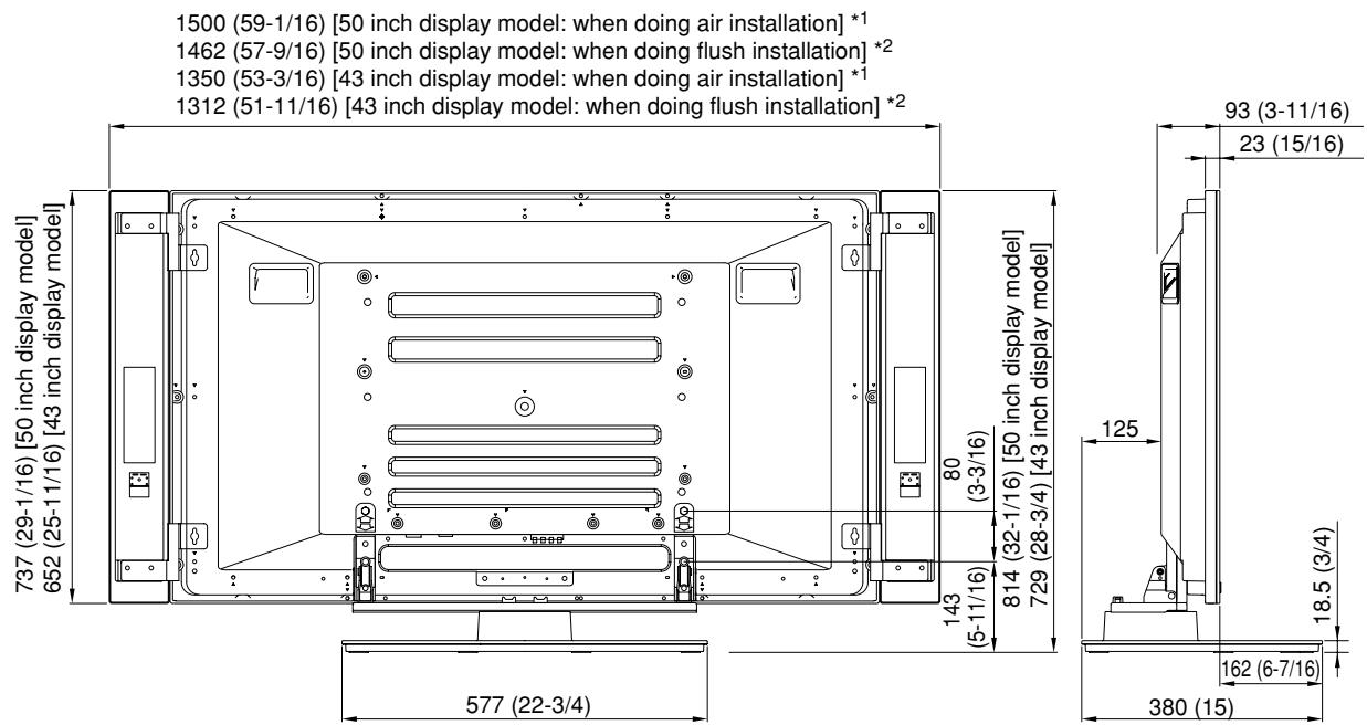 PIONEER PDK-TS05 - When installing the PDP-S25-LR or the PDP-S26-LR speakers - 1