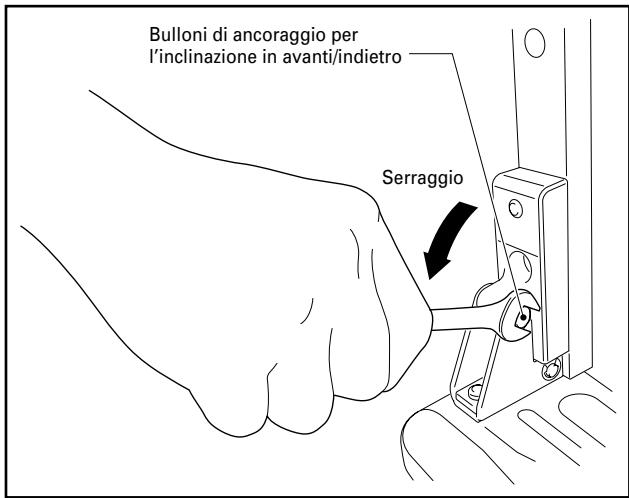 PIONEER PDK-TS05 - Serrare i bulloni di anticoraggio per l'inclinazione in avanti/indietro. - 1