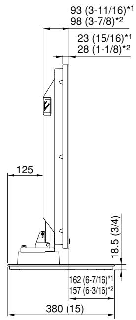 PIONEER PDK-TS05 - When installing speakers at the bottom of the plasma display - 4