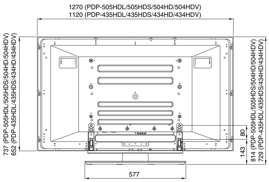 PIONEER PDK-TS05 - PDP-505HDL/505HDS/435HDL/435HDS/504HD/504HDV/434HD/434HDV - 1
