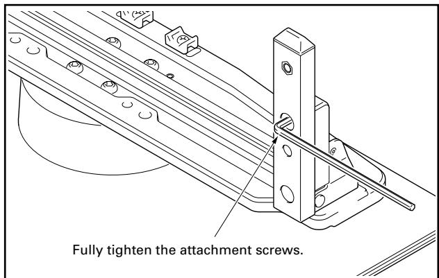 PIONEER PDK-TS05 - Fully tighten the Installation screws (4 locations on the left and right). - 1