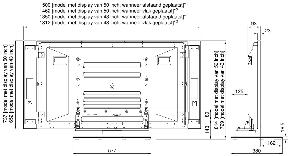 PIONEER PDK-TS05 - Bij hetplaatsen van de speakers PDP-S25-LR of PDP-S26-LR - 1