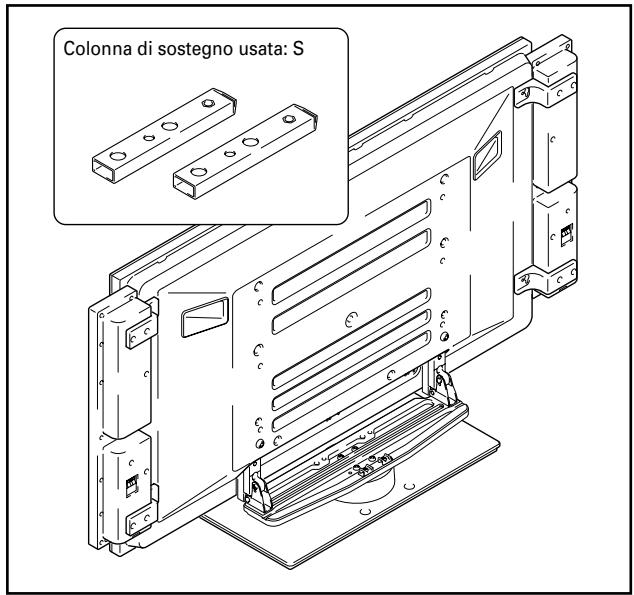 PIONEER PDK-TS05 - Scegliete le colonne di sostegno da fissare. - 2