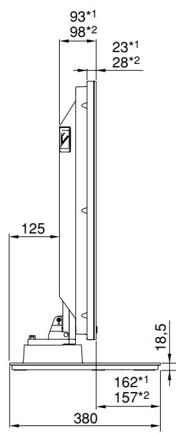 PIONEER PDK-TS05 - En cas d'installation des haut-parleurs à la base de l'écran plasma - 4