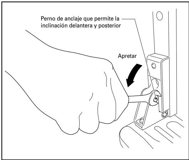 PIONEER PDK-TS05 - Apriete los pernos de anclaje que permiten la inclinación delantera y posterior. - 1