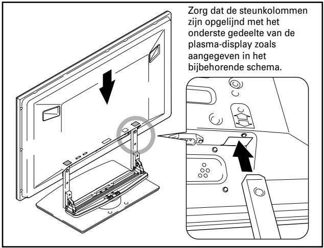 PIONEER PDK-TS05 - Bevestig de plasma-display aan de staander. - 1