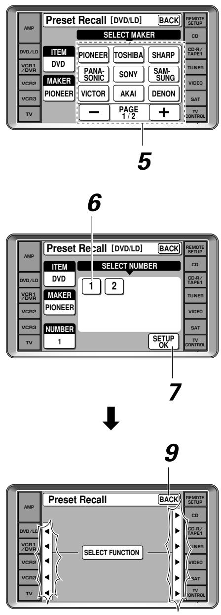 PIONEER VSA-AX10I-S - Choisissez le composant que vous voulez configurer. - 3