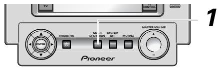 PIONEER VSA-AX10I-S - Pour exécuter des opérations multiples - 1
