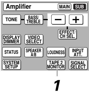 PIONEER VSA-AX10I-S - Tape 2 Monitor - 1
