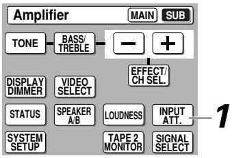 PIONEER VSA-AX10I-S - Atténuateur d'entrée - 1
