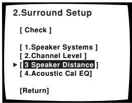 PIONEER VSA-AX10I-S - SPEAKER DISTANCE (Distance d'enceinte) - 2