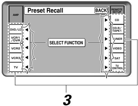 PIONEER VSA-AX10I-S - Choisissez le composant que vous voulez configurer. - 1