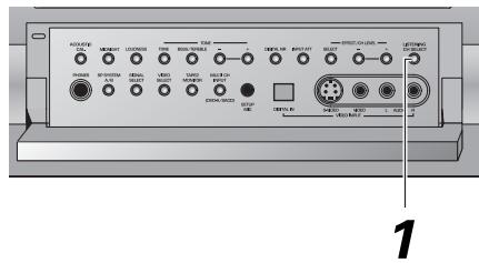 PIONEER VSA-AX10I-S - Commuter les canaux utilisés pour la lecture (LISTENING CH SELECT) - 2