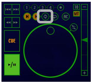 PIONEER DJS - While paused, click the [Exit/Reloop] button. - 1