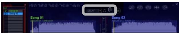 PIONEER DJS - Dragging the [Effects Level/Depth] adjusts the balance of the levels between the source and the effect. - 1