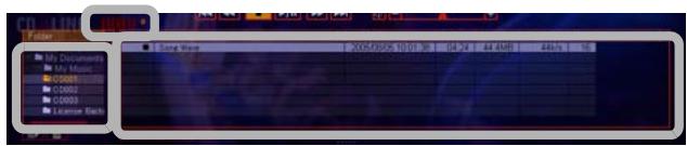 PIONEER DJS - Click the [WAV] button and the songs to be imported are shown in the upper list. - 1