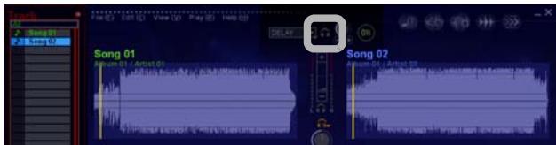 PIONEER DJS - Click the [Headphone Cue (Effects)] button and check it on your headphones. - 1