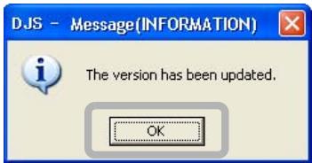 PIONEER DJS - Click the [OK] button. - 1