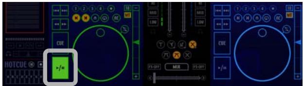 PIONEER DJS - Click the [▶/II] button and it plays the song. - 1